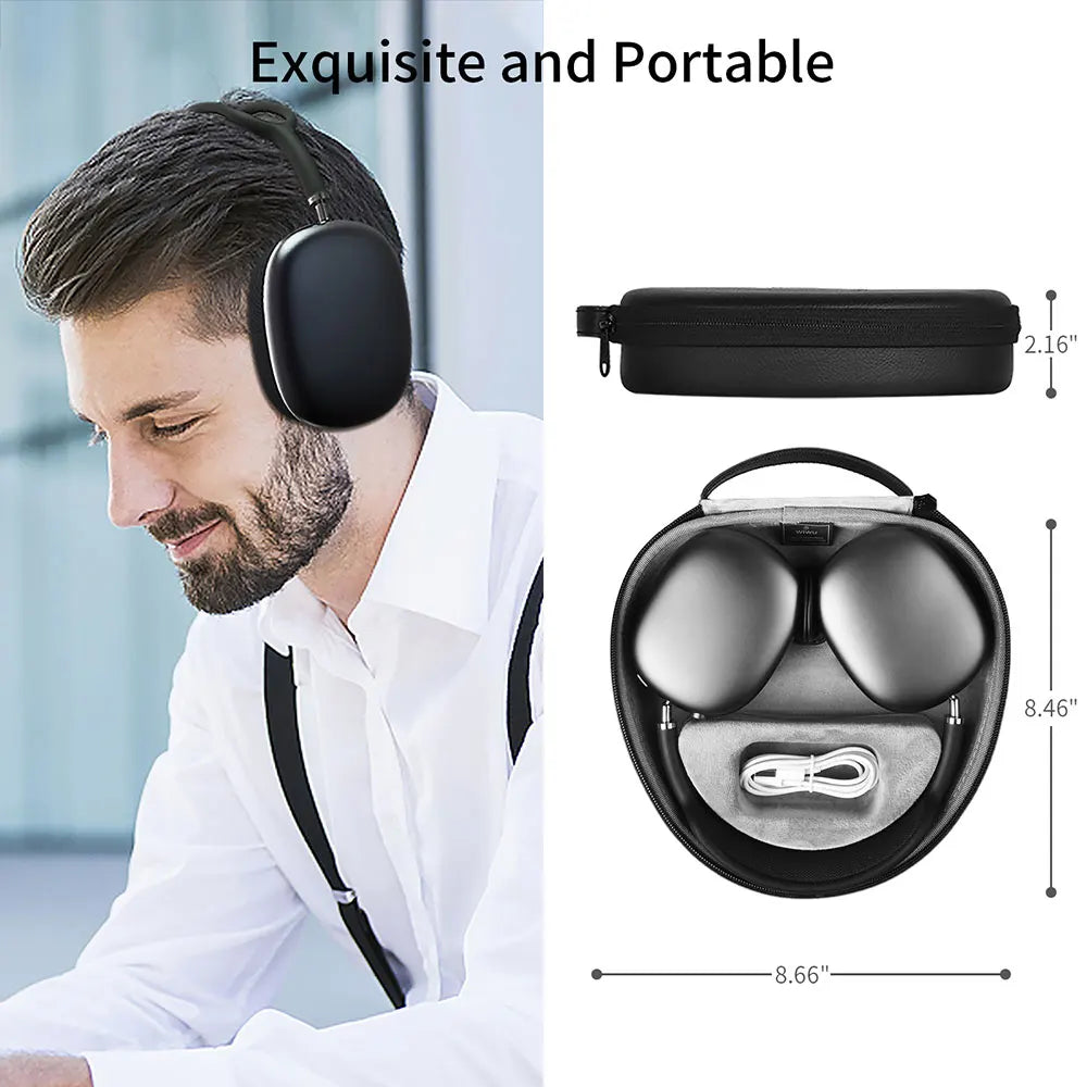 Protective Smart Case for AirPods Max with Auto-Sleep