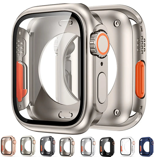 Change To Ultra Screen Protector Cover for Apple Watch