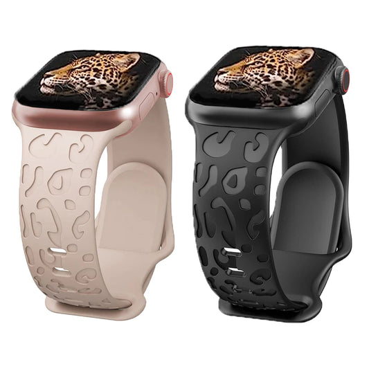 Apple Watch Engraved Silicone Band