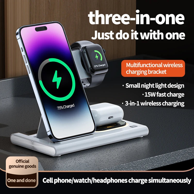 3-in-1 Wireless Charger